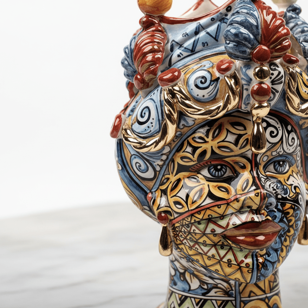 Testa di Moro Sicilyart Liberty - Sua Maestà Sicilia