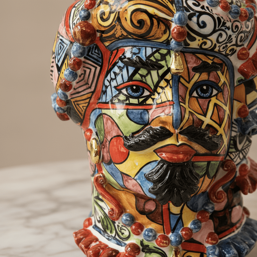 Testa di Moro Sicilyart Mediterraneo - Sua Maestà Sicilia