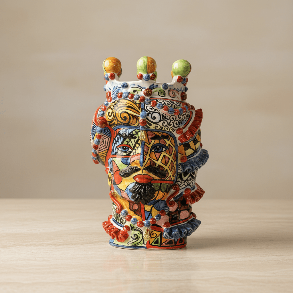 Testa di Moro Sicilyart Mediterraneo - Sua Maestà Sicilia