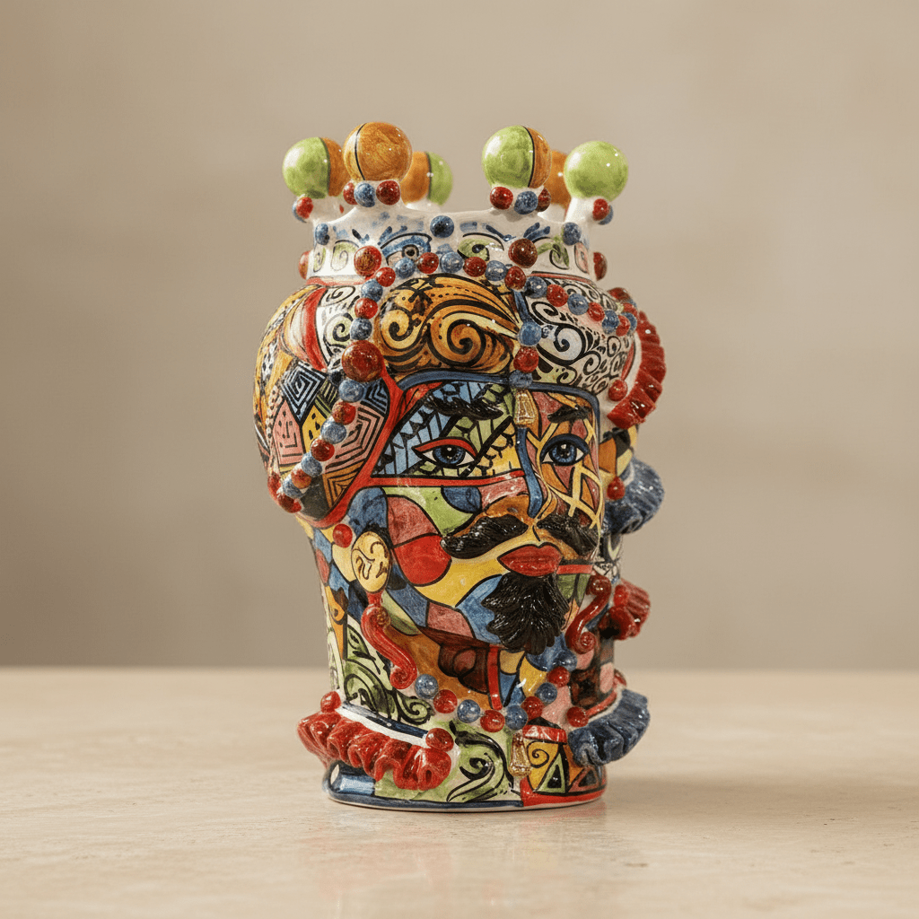 Testa di Moro Sicilyart Mediterraneo - Sua Maestà Sicilia