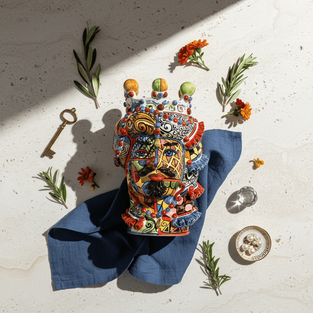 Testa di Moro Sicilyart Mediterraneo - Sua Maestà Sicilia