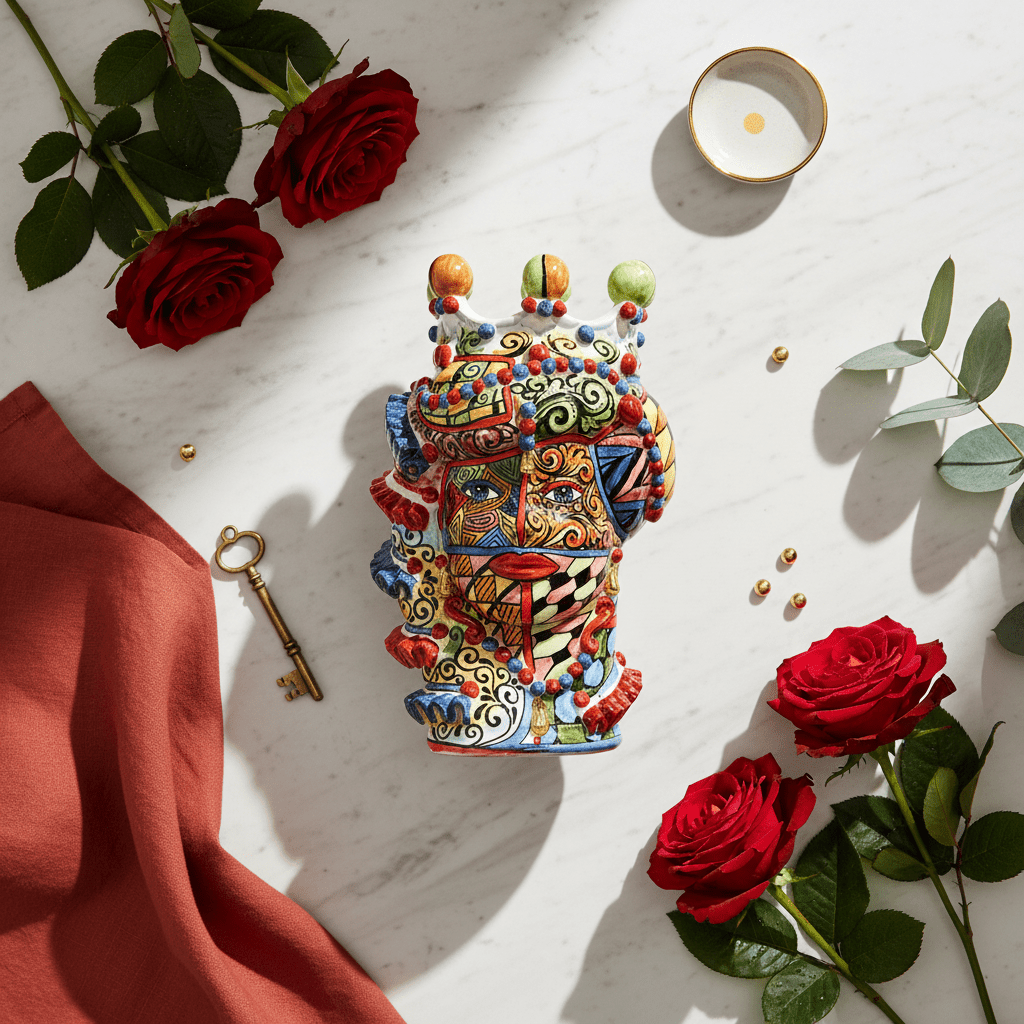 Testa di Moro Sicilyart Mediterraneo - Sua Maestà Sicilia