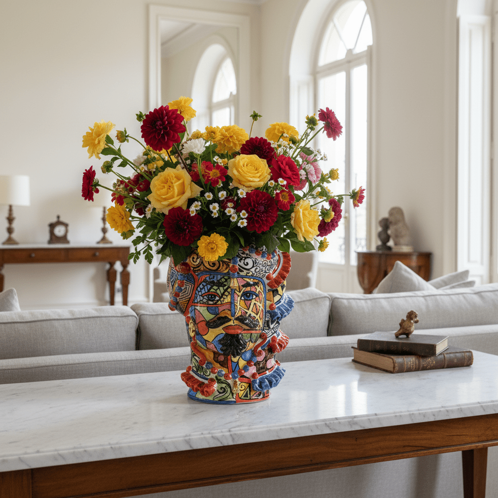 Testa di Moro Sicilyart Mediterraneo - Sua Maestà Sicilia