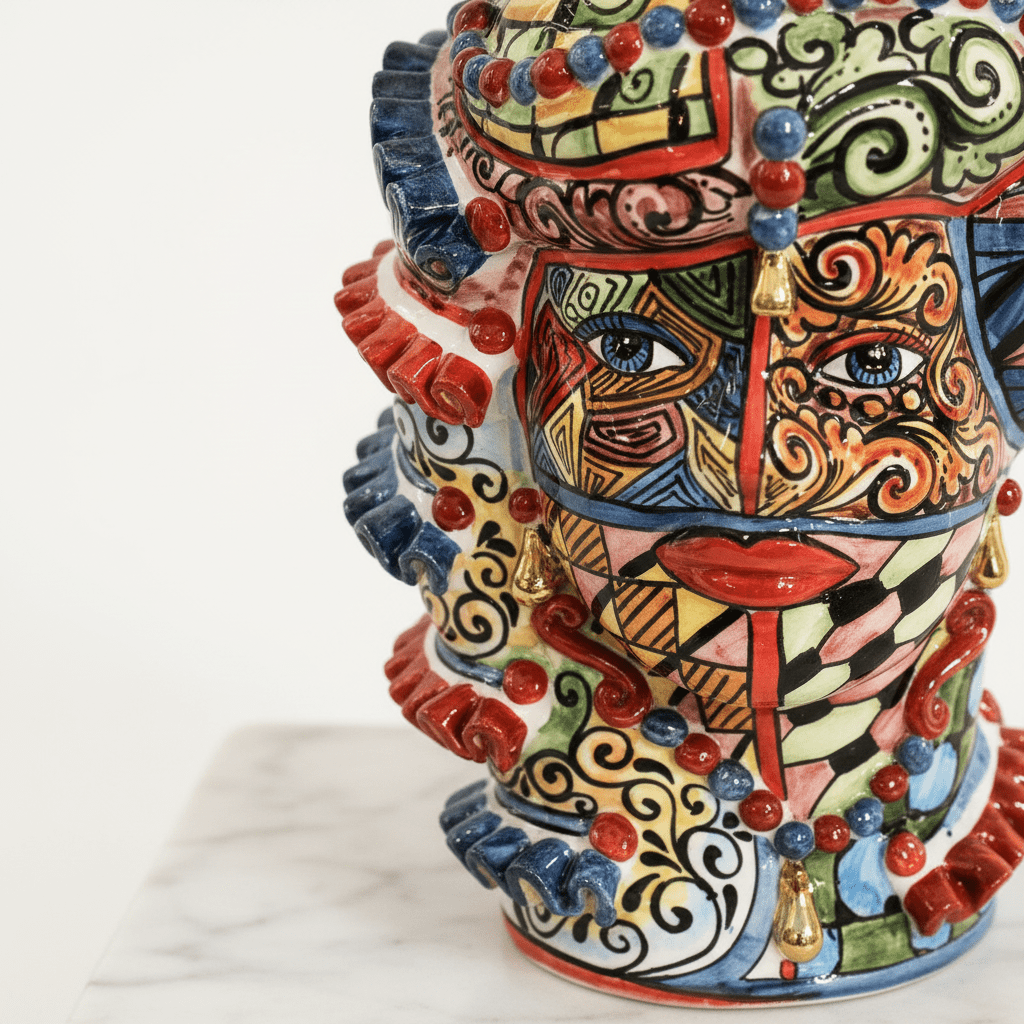 Testa di Moro Sicilyart Mediterraneo - Sua Maestà Sicilia