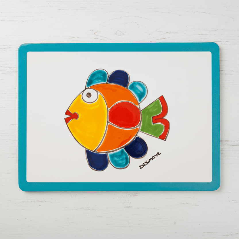 Tovaglietta Americana Pesce - Sua Maestà Sicilia