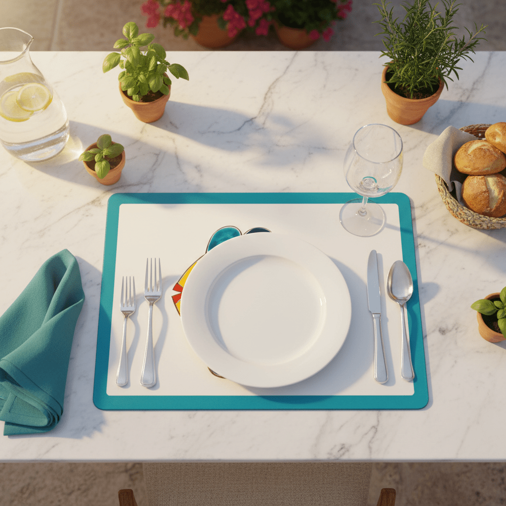 Tovaglietta Americana Pesce - Sua Maestà Sicilia