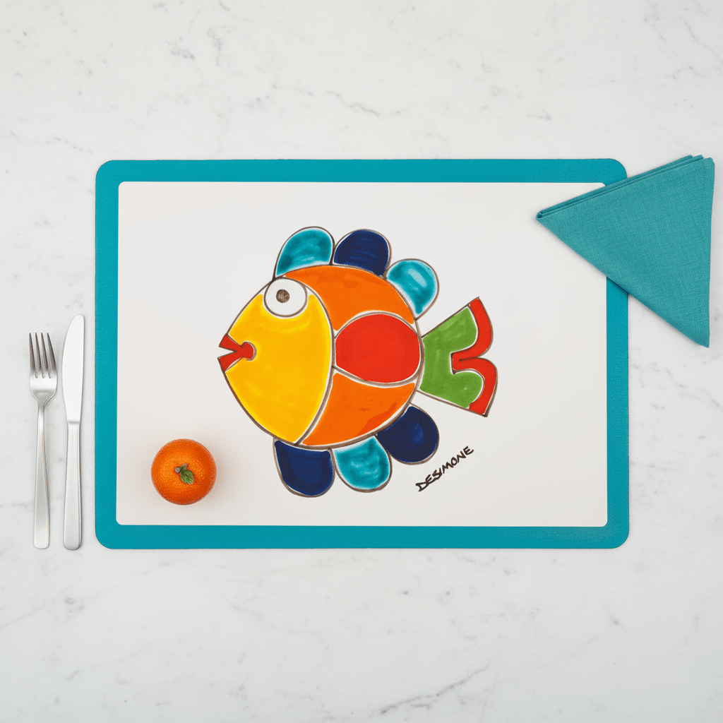 Tovaglietta Americana Pesce - Sua Maestà Sicilia