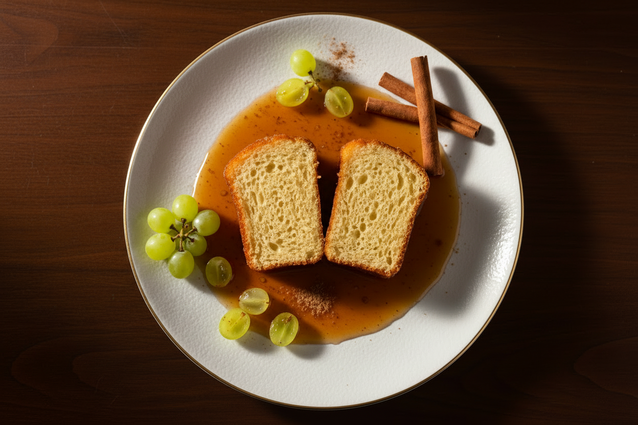 trasforma le ciambelle in 2 fette tagliate di babà in vasocottura