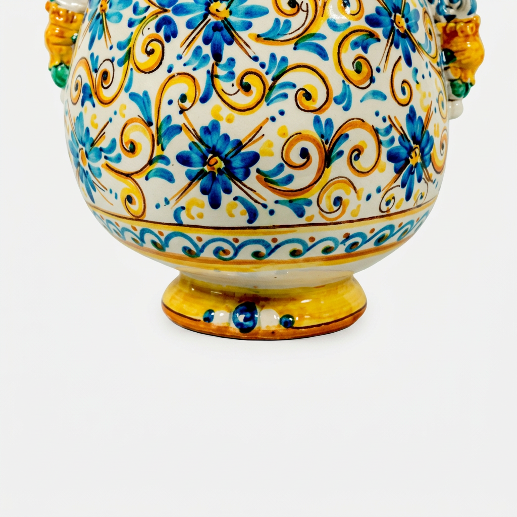Vaso Camone, 4 decoro e base