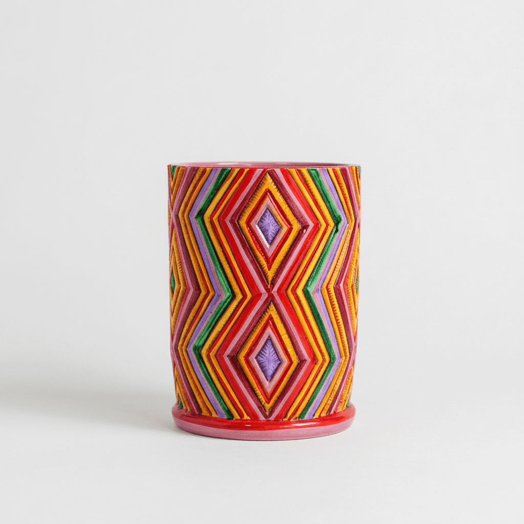 Vaso Cilindro Tramonto - Sua Maestà Sicilia