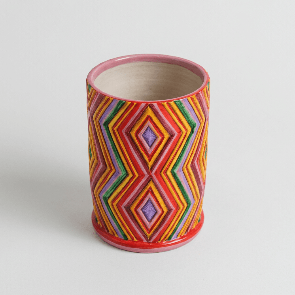 Vaso Cilindro Tramonto - Sua Maestà Sicilia