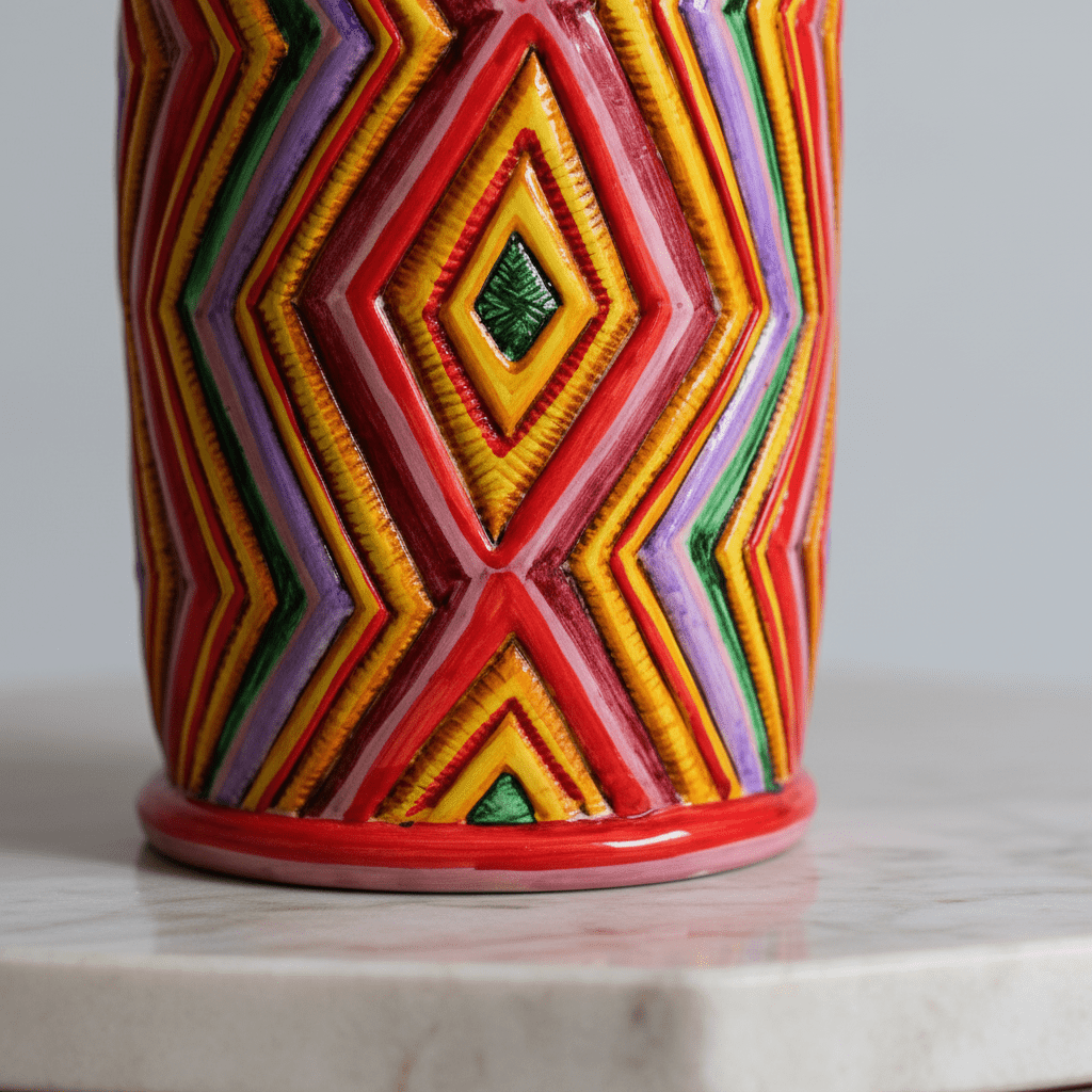 Vaso cilindro Tramonto - Sua Maestà Sicilia