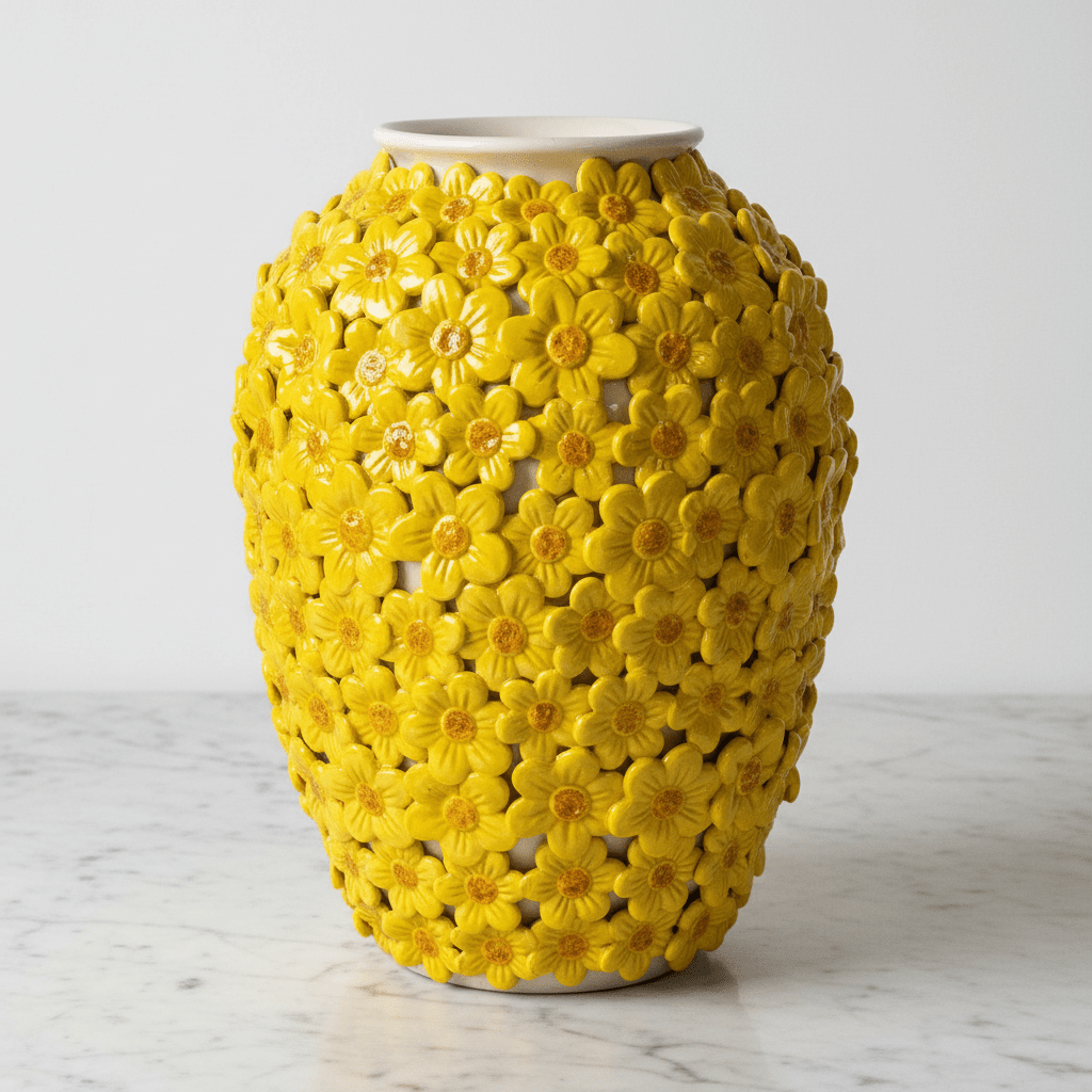 Vaso Margherite Gialle - Sua Maestà Sicilia