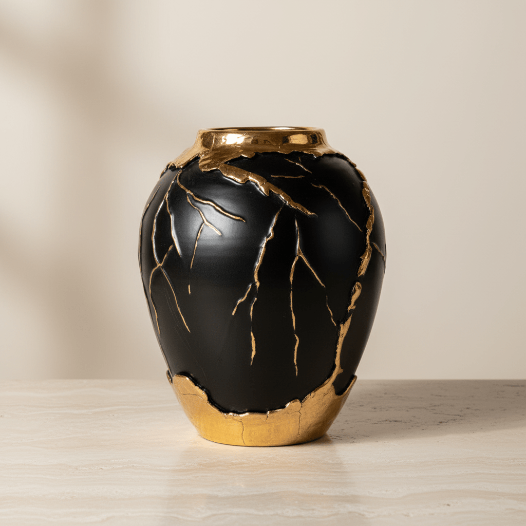 Vaso Oro Nero - Sua Maestà Sicilia