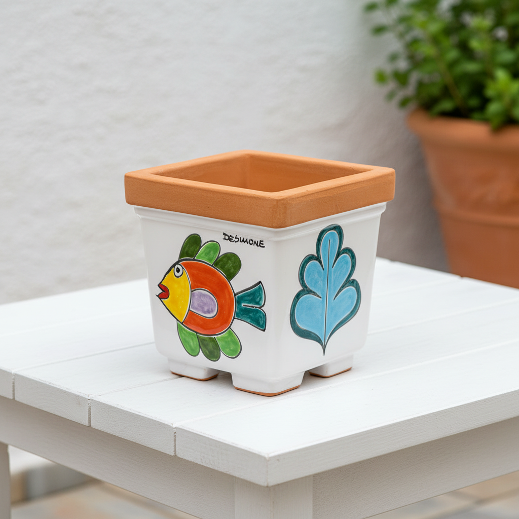 Vaso Pesce/Granchio 16cm - Catalog