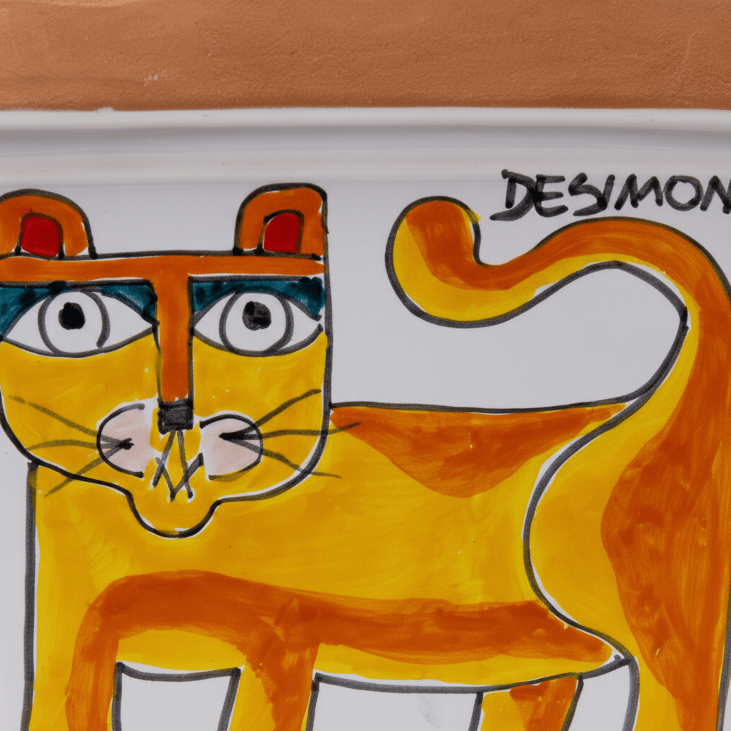 Vaso porta pianta quadrato Gatto - Sua Maestà Sicilia