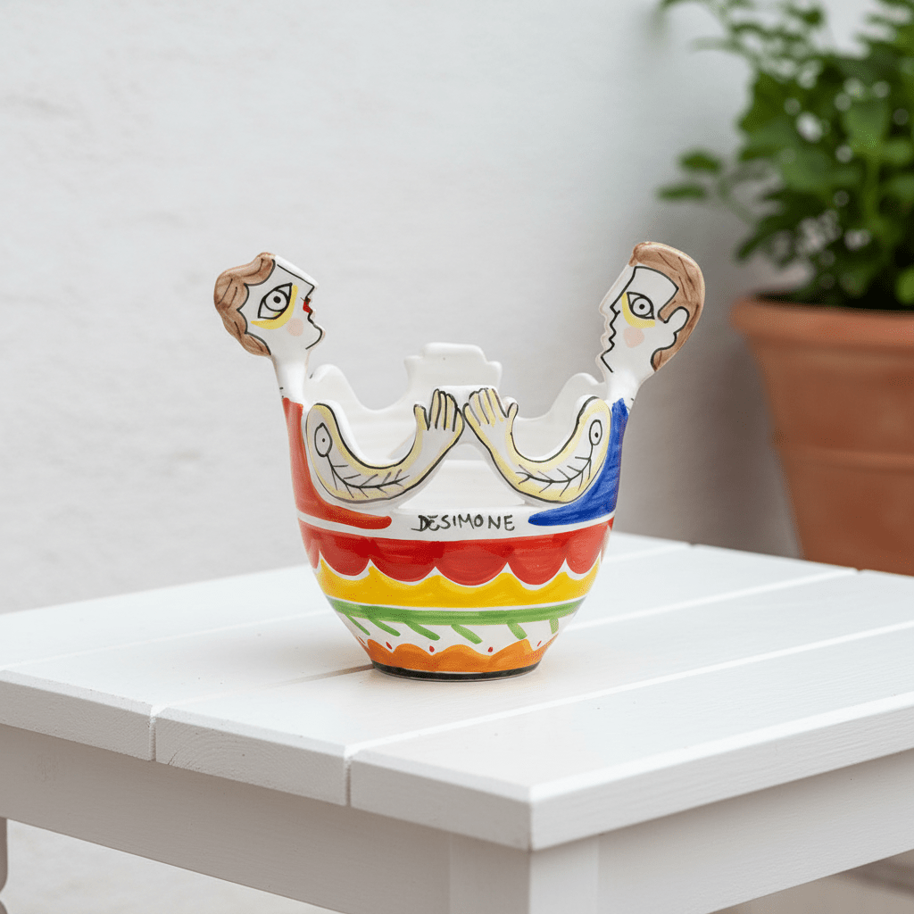 Vaso portapianta Fidanzati - Sua Maestà Sicilia