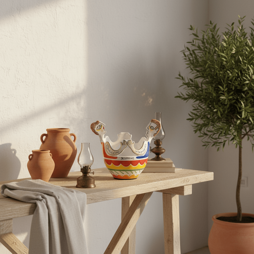 Vaso portapianta Fidanzati - Sua Maestà Sicilia