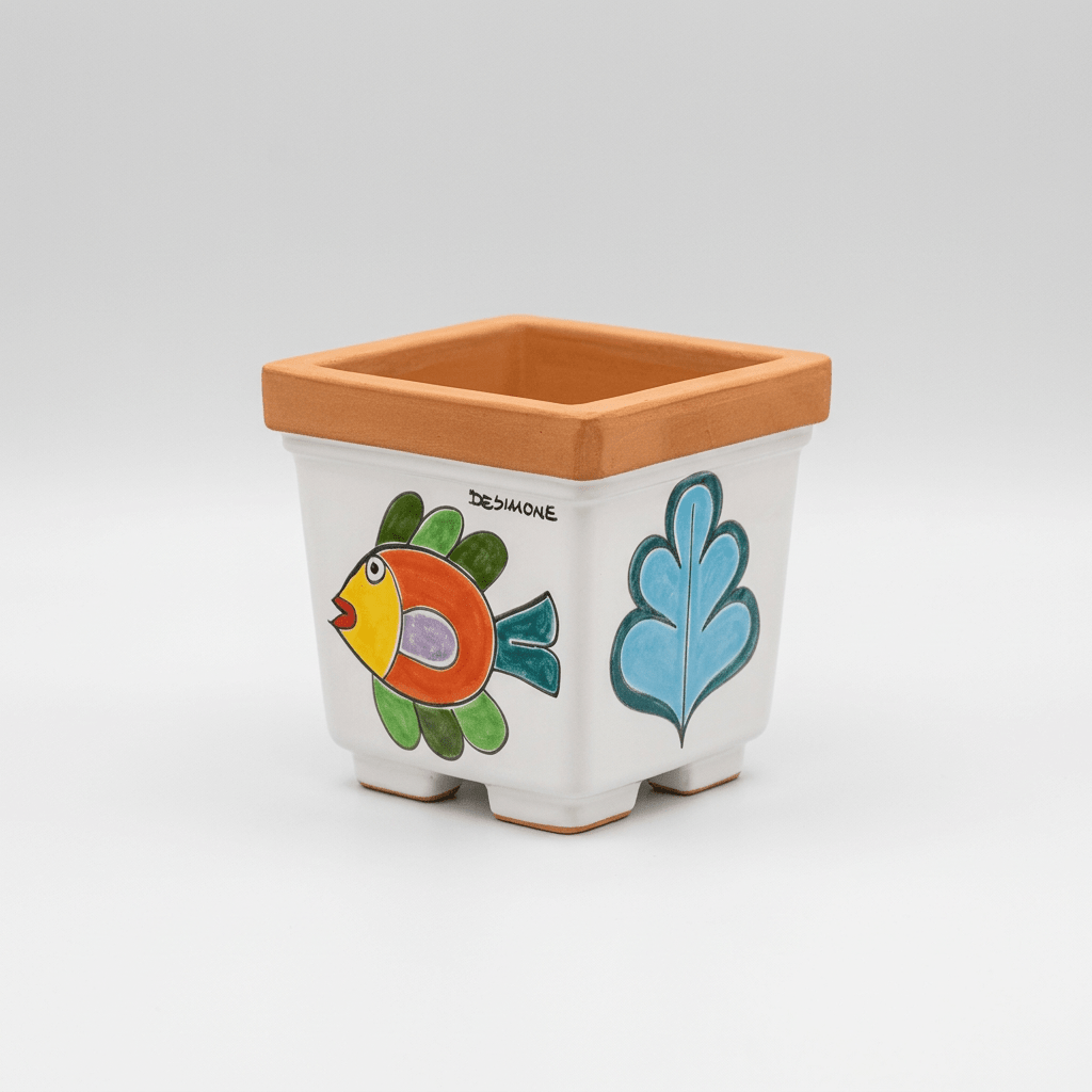 Vaso quadrato porta pianta Ficus - Sua Maestà Sicilia