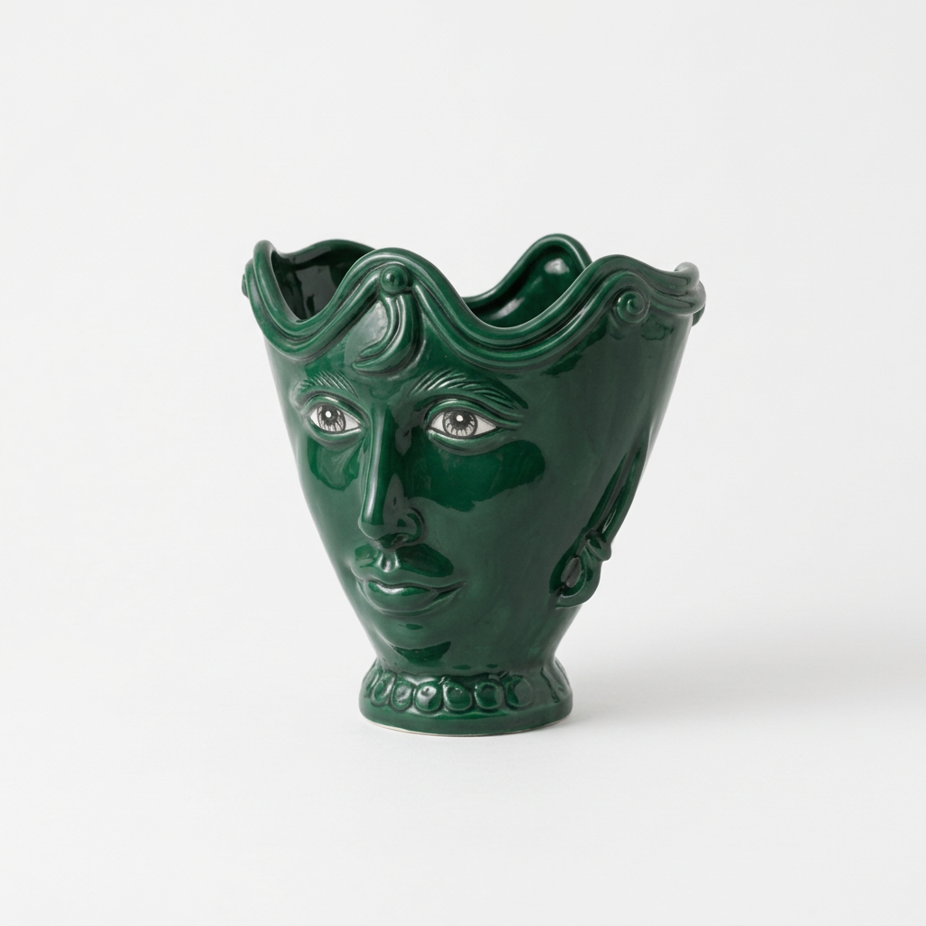 Vaso Smeraldo, 2 leggermente laterale