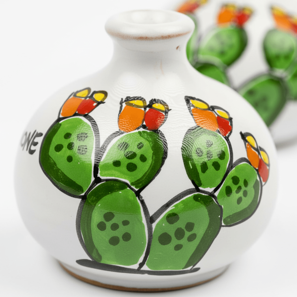 Vaso tondo Fichi d'India - Sua Maestà Sicilia