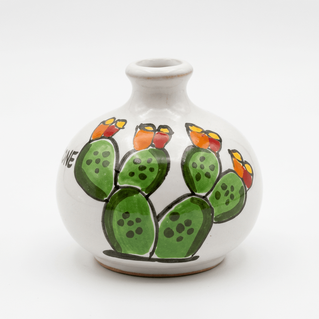 Vaso tondo Fichi d'India - Sua Maestà Sicilia