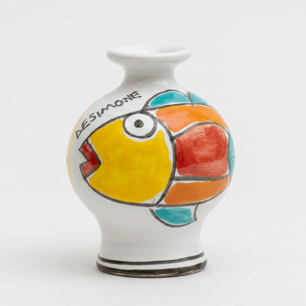 Vaso tondo Pesce - Sua Maestà Sicilia