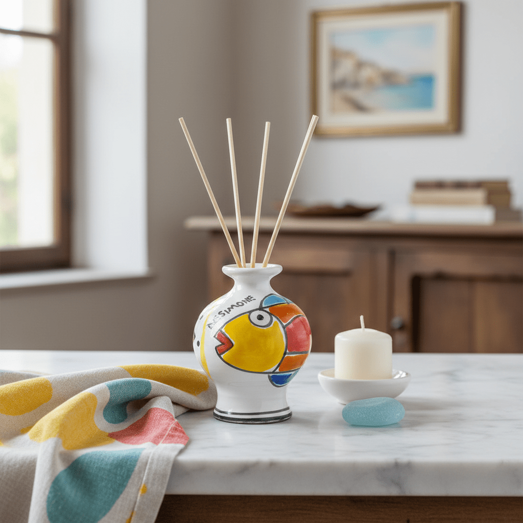 Vaso tondo Pesce - Sua Maestà Sicilia