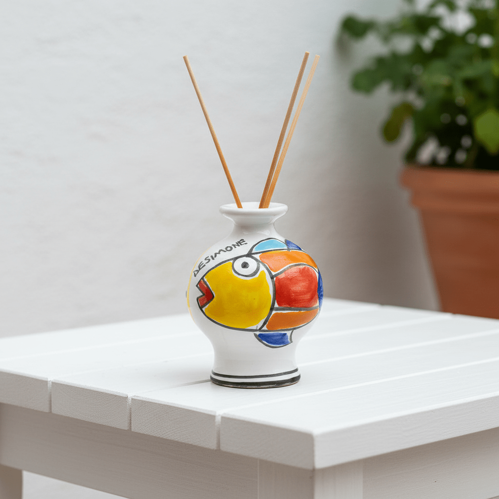 Vaso tondo Pesce - Sua Maestà Sicilia