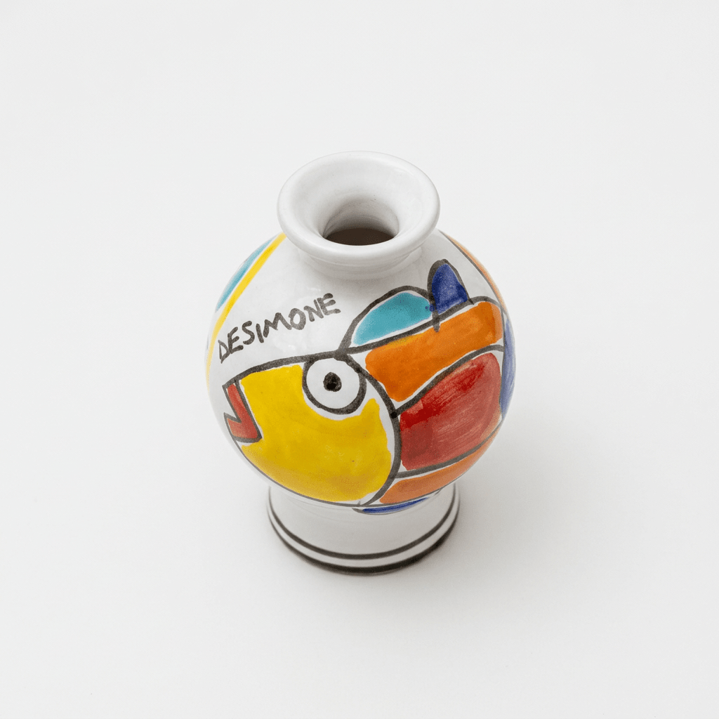 Vaso tondo Pesce - Sua Maestà Sicilia